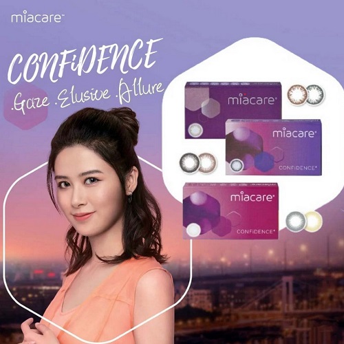 Miacare CONFiDENCE Monthly Gaze/ Elusive/ Allure color lens